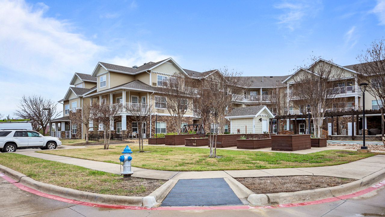 Exterior view of Liberty Heights Gracious Retirement Living