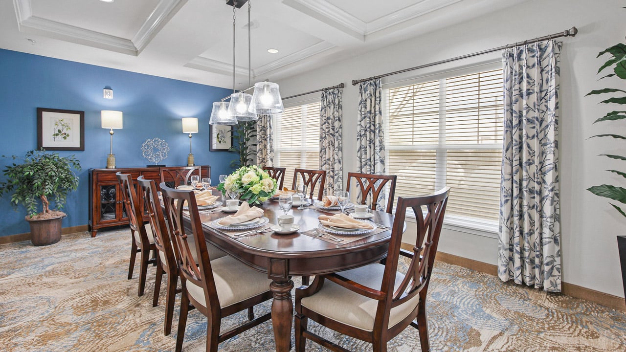 The dining room at Liberty Heights