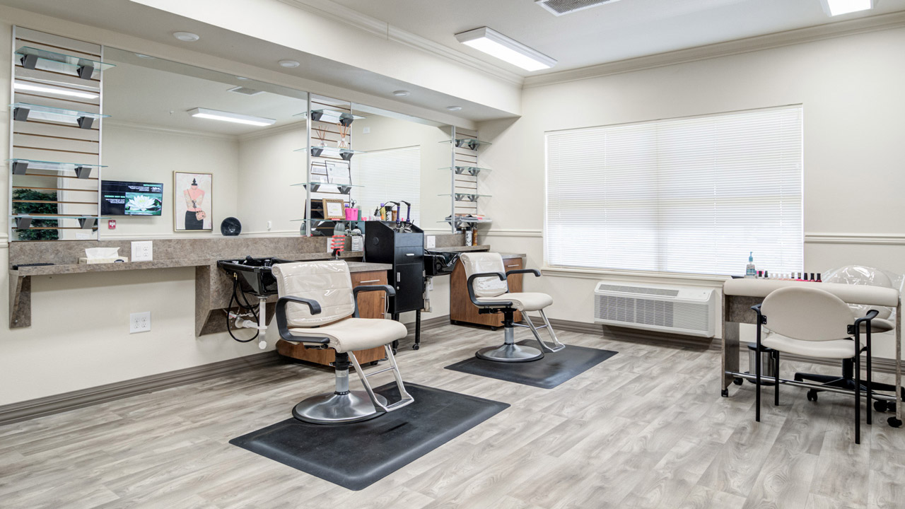The beauty salon at Liberty Heights