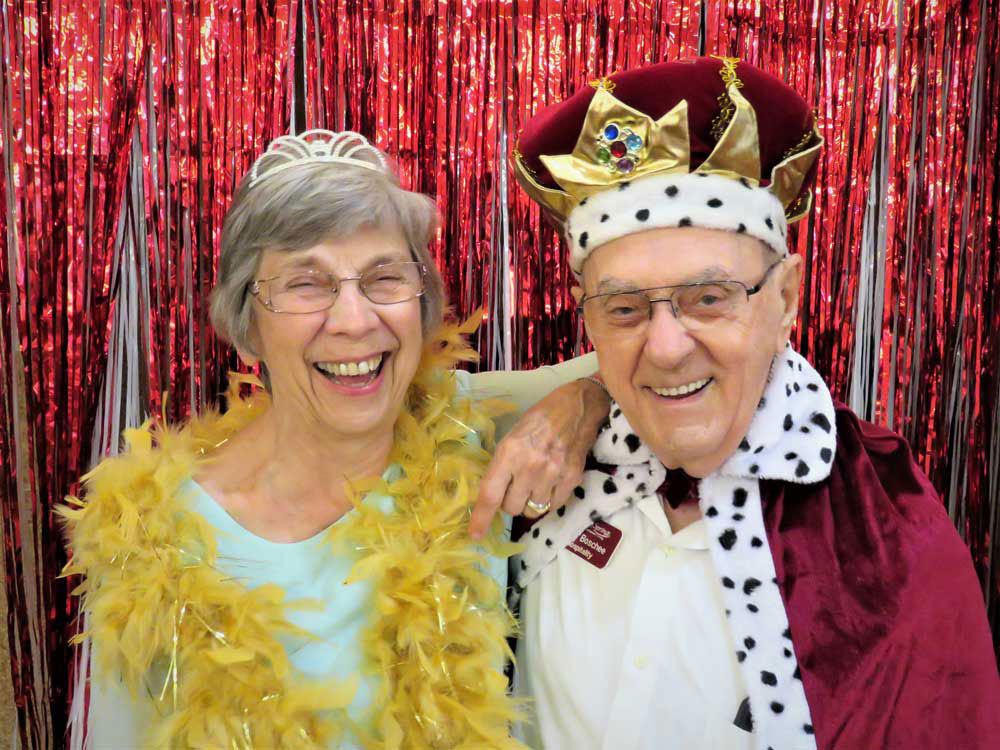 Residents enjoying activities and events at Liberty Heights