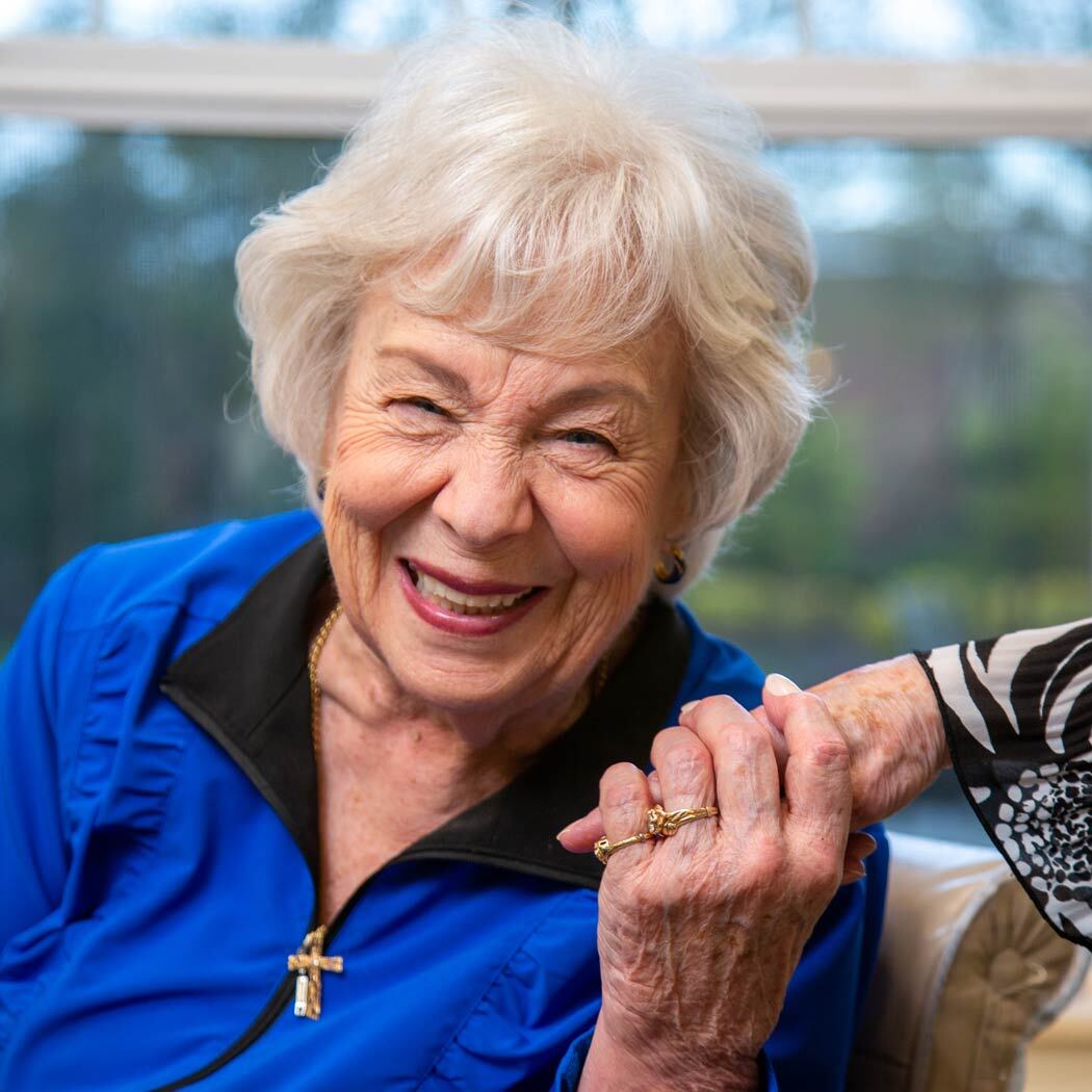 Residents enjoying time together at Liberty Heights