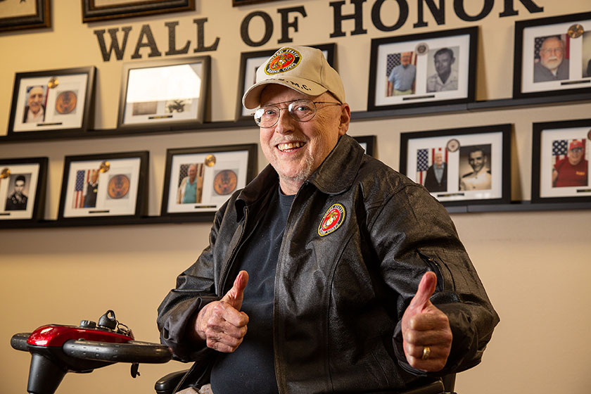 The Wall of Honor at Liberty Heights